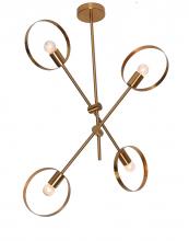 Bethel International TR69C24BR - Chandelier Brushed Bronze