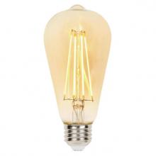 Westinghouse 3513300 - 4.5W ST20 Filament LED Dimmable Amber 2200K E26 (Medium) Base, 120 Volt, Card