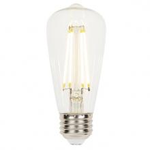 Westinghouse 4518700 - 6.5W ST15 Filament LED Dimmable Clear 2700K E26 (Medium) Base, 120 Volt, Box