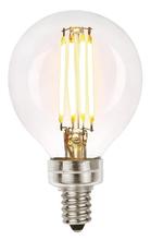 Westinghouse 5024000 - 6W G16-1/2 Filament LED Clear Dimmable 2700K E12 (Candelabra) Base, 120 Volt, Box