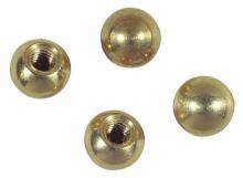 Westinghouse 7066000 - 4 Cap Nuts Solid Brass