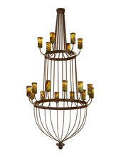 Santangelo Lighting & Design CH-SRNT-2T - Sorento 2 Tier Chandelier