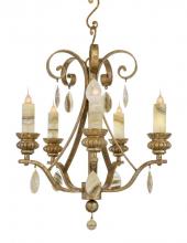 Santangelo Lighting & Design CH-LGNT-5L-SM - Elegante 5 Light Chandelier Small