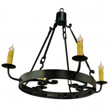 Santangelo Lighting & Design CH-MDLLN-4L - Medallion 4 Light Chandelier