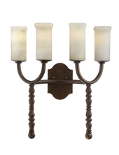 Santangelo Lighting & Design SC-MNTCT-4L-BRZ - Montecito 4-light Sconce - Standard Bronze Finish