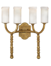 Santangelo Lighting & Design SC-MNTCT-4L-GW - Montecito 4-light Sconce - Golden White Finish