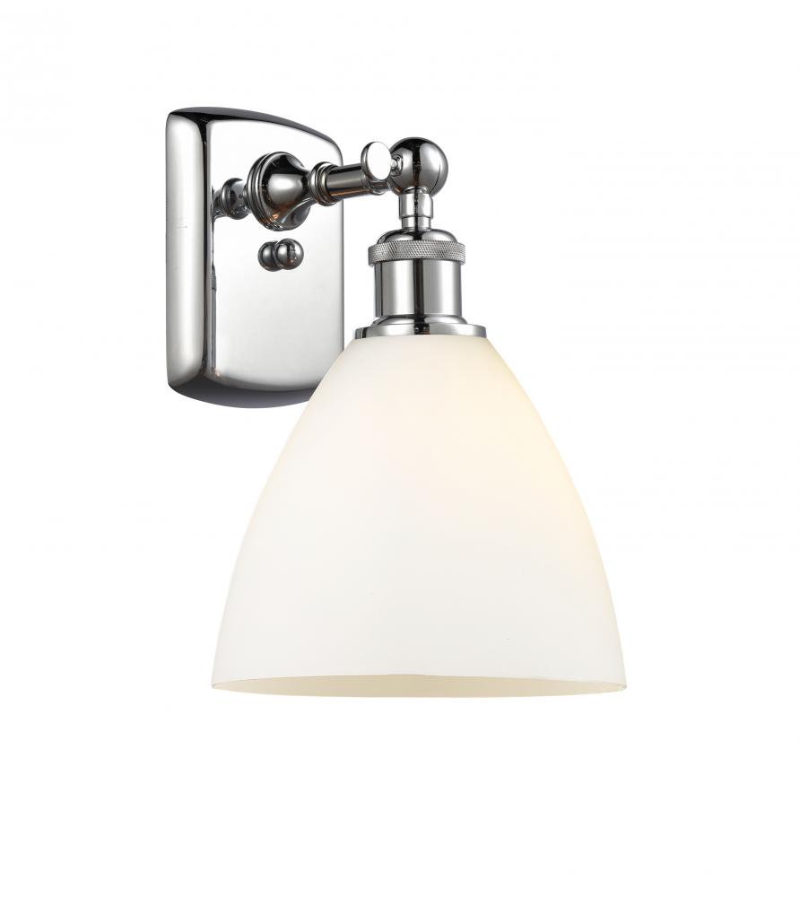 Bristol - 1 Light - 8 inch - Polished Chrome - Sconce