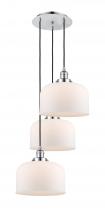 Innovations Lighting 113F-3P-PC-G71-L - Cone - 3 Light - 18 inch - Polished Chrome - Cord hung - Multi Pendant