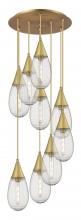 Innovations Lighting 119-450-1P-BB-G450-6SCL - Malone - 9 Light - 20 inch - Brushed Brass - Multi Pendant