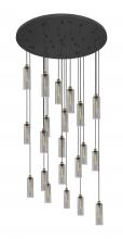 Innovations Lighting 148BK-B-21P-BB-G434-12SM - Crown Point - 21 Light - 48 inch - Brushed Brass - Multi Pendant