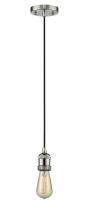 Innovations Lighting 200C-PN - Bare Bulb - 1 Light - 3 inch - Polished Nickel - Cord hung - Mini Pendant