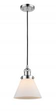 Innovations Lighting 201C-PC-G41 - Cone - 1 Light - 8 inch - Polished Chrome - Cord hung - Mini Pendant