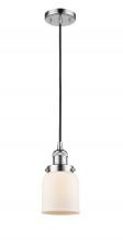 Innovations Lighting 201C-PC-G51 - Bell - 1 Light - 5 inch - Polished Chrome - Cord hung - Mini Pendant