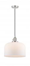 Innovations Lighting 201CSW-PN-G71-L - Bell - 1 Light - 12 inch - Polished Nickel - Cord hung - Mini Pendant