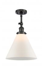 Innovations Lighting 201F-OB-G41-L - Cone - 1 Light - 12 inch - Oil Rubbed Bronze - Semi-Flush Mount