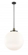 Innovations Lighting 201S-BAB-G201-18 - Beacon - 1 Light - 18 inch - Black Antique Brass - Stem Hung - Pendant