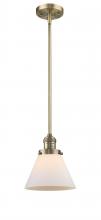 Innovations Lighting 201S-BB-G41 - Cone - 1 Light - 8 inch - Brushed Brass - Stem Hung - Mini Pendant