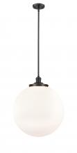 Innovations Lighting 201S-OB-G201-18 - Beacon - 1 Light - 18 inch - Oil Rubbed Bronze - Stem Hung - Pendant