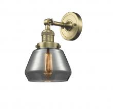 Innovations Lighting 203-AB-G173 - Fulton - 1 Light - 7 inch - Antique Brass - Sconce