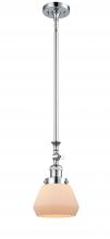 Innovations Lighting 206-PC-G171 - Fulton - 1 Light - 7 inch - Polished Chrome - Stem Hung - Mini Pendant