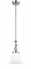 Innovations Lighting 206-PC-G41 - Cone - 1 Light - 8 inch - Polished Chrome - Stem Hung - Mini Pendant