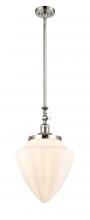 Innovations Lighting 206-PN-G661-12 - Bullet - 1 Light - 12 inch - Polished Nickel - Stem Hung - Mini Pendant