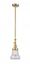 Innovations Lighting 206-SG-G194-LED - Bellmont - 1 Light - 6 inch - Satin Gold - Stem Hung - Mini Pendant