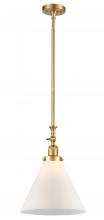 Innovations Lighting 206-SG-G41-L - Cone - 1 Light - 12 inch - Satin Gold - Stem Hung - Mini Pendant