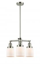 Innovations Lighting 207-PN-G51 - Bell - 3 Light - 19 inch - Polished Nickel - Stem Hung - Chandelier