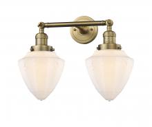  208-BB-G661-7 - Bullet - 2 Light - 18 inch - Brushed Brass - Bath Vanity Light