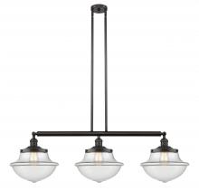 Innovations Lighting 213-OB-G542 - Oxford - 3 Light - 42 inch - Oil Rubbed Bronze - Stem Hung - Island Light