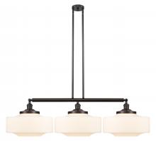 Innovations Lighting 213-OB-G691-16-LED - Bridgeton - 3 Light - 50 inch - Oil Rubbed Bronze - Stem Hung - Island Light