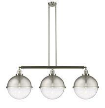  213-SN-HFS-124-SN - Hampden - 3 Light - 45 inch - Brushed Satin Nickel - Stem Hung - Island Light