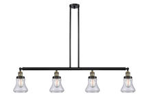 Innovations Lighting 214-BAB-G192-LED - Bellmont - 4 Light - 51 inch - Black Antique Brass - Stem Hung - Island Light