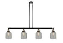 Innovations Lighting 214-BAB-G262-LED - Stanton - 4 Light - 51 inch - Black Antique Brass - Stem Hung - Island Light