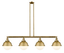  214-BB-HFS-81-BB - Hampden - 4 Light - 54 inch - Brushed Brass - Stem Hung - Island Light