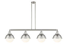 Innovations Lighting 214-SN-HFS-81-SN - Hampden - 4 Light - 54 inch - Brushed Satin Nickel - Stem Hung - Island Light