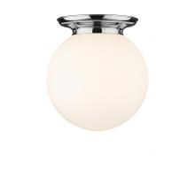 Innovations Lighting 221-1F-PC-G201-14 - Beacon - 1 Light - 14 inch - Polished Chrome - Flush Mount