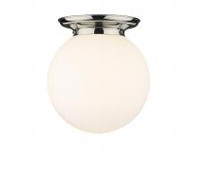 Innovations Lighting 221-1F-PN-G201-14 - Beacon - 1 Light - 14 inch - Polished Nickel - Flush Mount