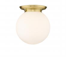  221-1F-SG-G201-14 - Beacon - 1 Light - 14 inch - Satin Gold - Flush Mount