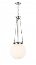 Innovations Lighting 221-1P-PC-G201-14 - Beacon - 1 Light - 14 inch - Polished Chrome - Chain Hung - Pendant