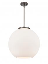 Innovations Lighting 221-1S-OB-G121-18 - Athens - 1 Light - 18 inch - Oil Rubbed Bronze - Cord hung - Pendant