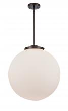 Innovations Lighting 221-1S-OB-G201-18 - Beacon - 1 Light - 18 inch - Oil Rubbed Bronze - Cord hung - Pendant