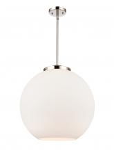 Innovations Lighting 221-1S-PN-G121-18 - Athens - 1 Light - 18 inch - Polished Nickel - Cord hung - Pendant