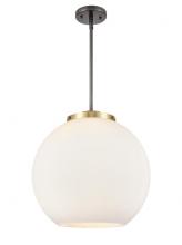 Innovations Lighting 221-3S-BAB-G121-16 - Athens - 3 Light - 16 inch - Black Antique Brass - Cord hung - Pendant