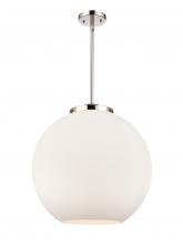 Innovations Lighting 221-3S-PN-G121-18 - Athens - 3 Light - 18 inch - Polished Nickel - Cord hung - Pendant