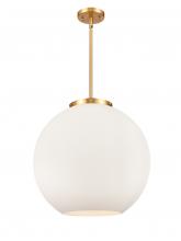 Innovations Lighting 221-3S-SG-G121-18 - Athens - 3 Light - 18 inch - Satin Gold - Cord hung - Pendant