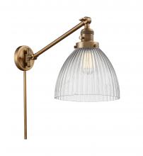 Innovations Lighting 237-BB-G222-LED - Seneca Falls - 1 Light - 10 inch - Brushed Brass - Swing Arm