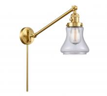  237-SG-G192 - Bellmont - 1 Light - 8 inch - Satin Gold - Swing Arm