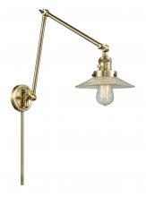 Innovations Lighting 238-AB-G2 - Halophane - 1 Light - 9 inch - Antique Brass - Swing Arm